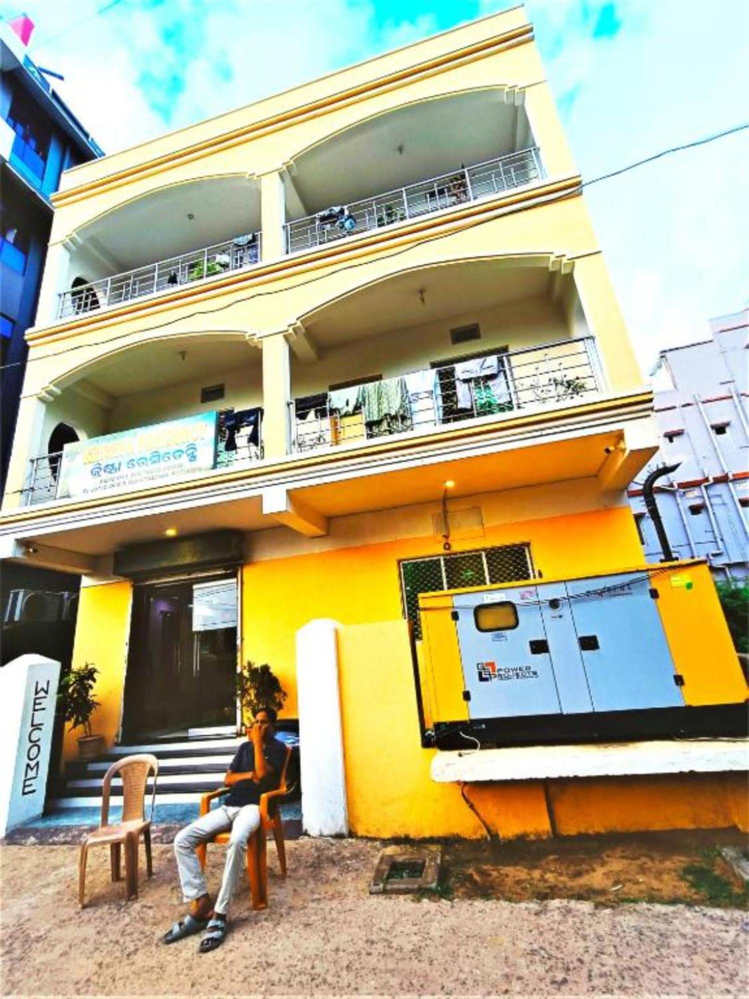 Hotel Krishna Residency Puri Near Sea Beach Best Choice Of Travellers By Morservices Exteriör bild